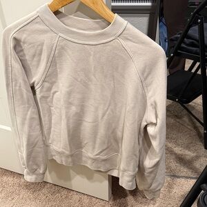 Abercrombie & Fitch Cream Sweatshirt